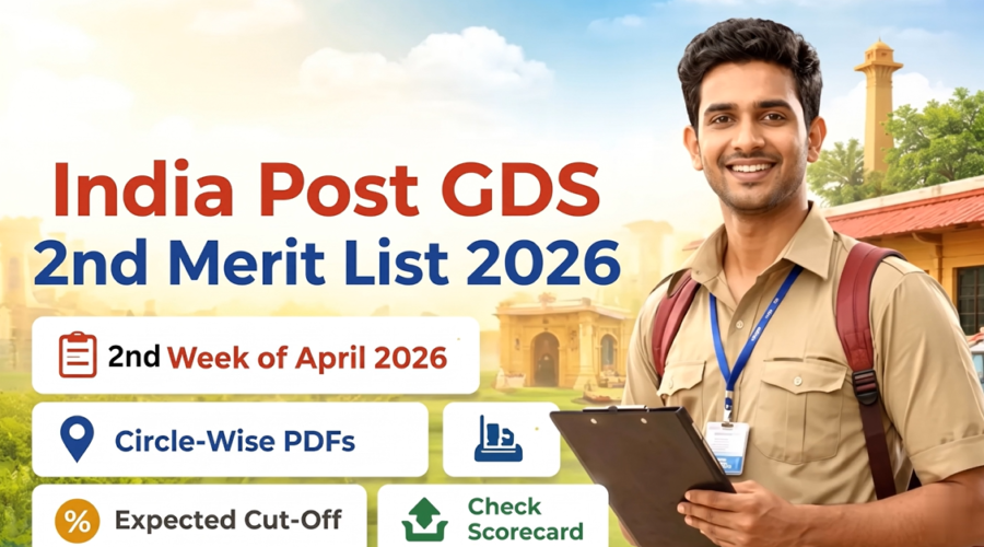 India Post GDS 2nd Merit List 2026: When will the second merit list be released?